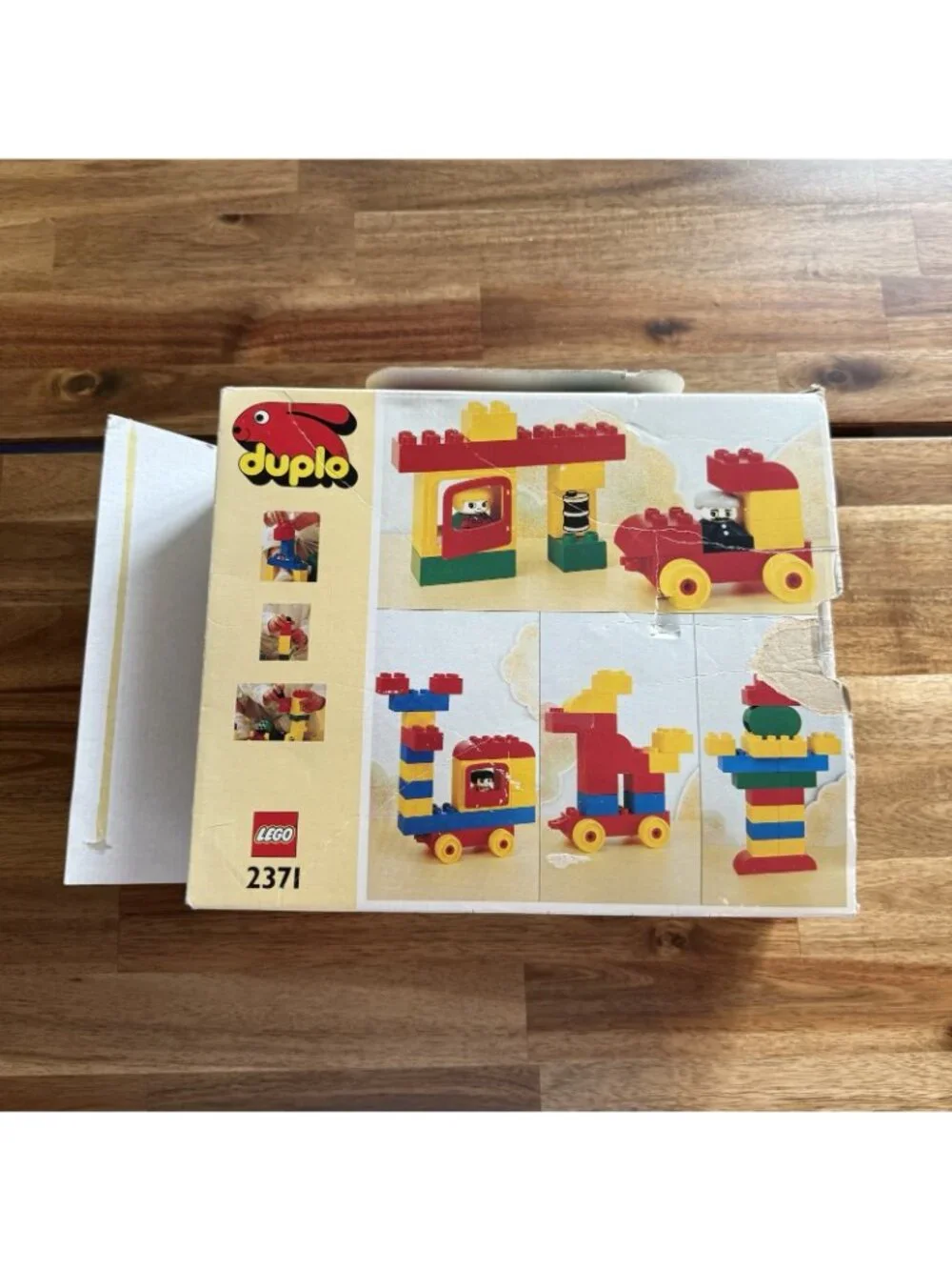VTG‎ LEGO DUPLO PreSchool Basic Building Set 2371 INCOMPLETE SEE PICTURES RARE